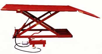 AM1500A MOTORFIETS/ATV LIFT BRIDGE 675KG PNEUMATISCH