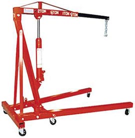 OPVOUWBARE MOTOR/WERKPLAATS TAKEL 2000KG - FC0201 